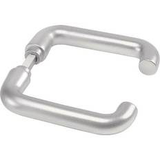 Porte AMF Türdrückerpaar 475 LM 105 o.Rosetten 4-KT.8mm Porta Interna (x210cm)