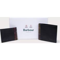 Barbour Plånböcker & Nyckelhållare Barbour Lifestyle Wallet & Card Holder Gift Set Black/Classic Tartan