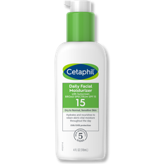 Pump Facial Creams Cetaphil Daily Facial Moisturizer SPF15 4fl oz