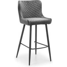 Bar Stools Julian Bowen Luxe Velvet Bar Stool