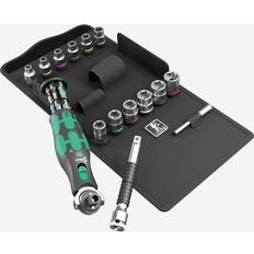 Tool Kits Wera Steckschlüsselsatz 8009 Zyklop Pocket Set 3 27-tlg 3/8 Zoll +1/4 Zoll Tool Kit