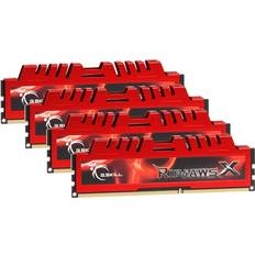 2 GB - 8 GB - DDR3 RAM minnen G.Skill RipjawsX DDR3 1600MHz 4x2GB (F3-12800CL9Q-8GBXL)