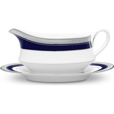 Noritake Crestwood Platinum Gravy Sauce Boat