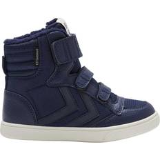 Zapatos de invierno Hummel Stadil Super Poly Boot Mid Tex Jr - Black Iris