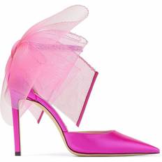 Mesh Heels & Pumps Jimmy Choo Averly 100 - Fuchsia