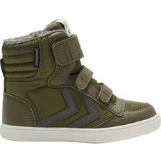 Hummel Winter Shoes Children's Shoes Hummel Stadil Super Poly Boot Mid Tex Jr - Dark Olive