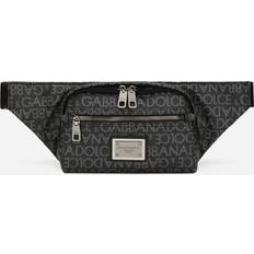 Dolce & Gabbana Bæltetasker Dolce & Gabbana Borsa Marsupio Jcq Logo Spalma Bæltetaske Sort