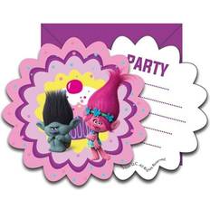 Dreamworks Cards & Invitations Troll 6-pack