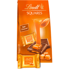 Lindt Squares Pralinés Milk Caramel 5.1oz 1