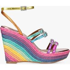 Kurt Geiger Women Espadrilles Kurt Geiger London Pierra Wedge Heel Sandals, Multi