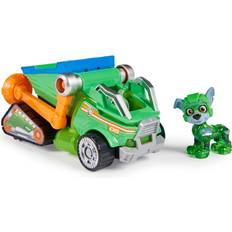 Paw Patrol Søppelbiler Spin Master Paw Patrol The Mighty Movie Garbage Truck Recycler with Rocky Mighty Pups