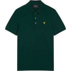 Lyle & Scott Plain Polo Shirt - Dark Green