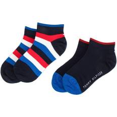 Tommy Hilfiger Sous-vêtements Tommy Hilfiger Lot de 2 Paires de Chaussettes Hautes Enfant - Bleu Marine