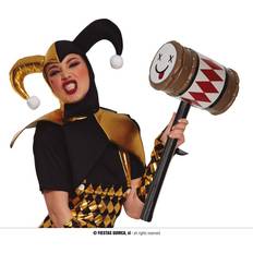 Klovni Asusteet Fiestas Guirca giant clown mace clown hammer 79cm harley quinn