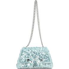 Self-Portrait Mini Sequin Bow Shoulder Bag Blue 01