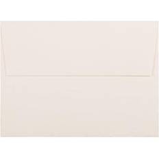 Jam Paper A6 Strathmore Invitation Envelopes 4.75 x 6.5 Natural White Wove