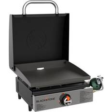 Outdoor grill with griddle 17-in. countertop outdoor griddle with hood