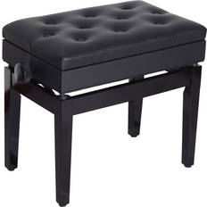 Höjdjusterbar Pianopall 54.5 x 33 x 48-58 cm