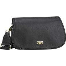 Abro Unisex Klare Tasche, Schwarz/Gold