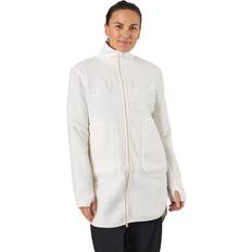 Donna - Lungo Maglioni Svea Long Pile Zip Sweat Off White Female