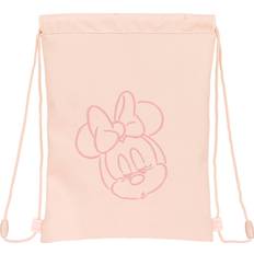 Halpa Koululaukut Minnie Mouse Rucksacktasche Mit Bändern Rosa 26 X 34 X 1 Cm