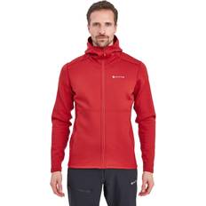 Montane Man Jumpers Montane Fury Hoodie Red Man