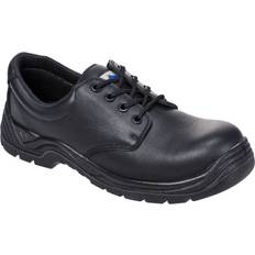 Energy Absorption in the Heel Area Safety Shoes Portwest Compositelite Thor Sicherheitsschuh S3, Größe: 39, Farbe: Schwarz, FC44BKR39