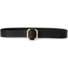 Lauren Ralph Lauren Belts Lauren Ralph Lauren Slide-Buckle Leather Belt Black