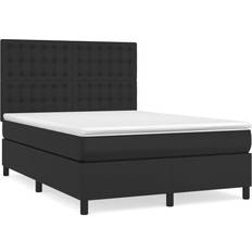 vidaXL Faux Leather Boxspringbett