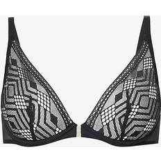 Passionata Ondine Plunge T-Shirt Bra Black