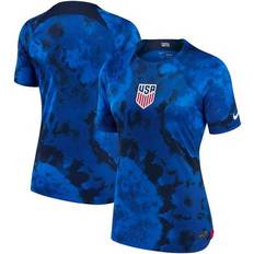 2022-23 USA Women's Away Jersey Bright Blue-White