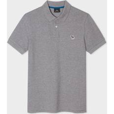 Zebra Clothing Paul Smith PS Zebra Regular Polo Shirt Grey