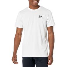 Sportswear Garment - White T-shirts Under Armour Logo Emb Heavyweight Ss White