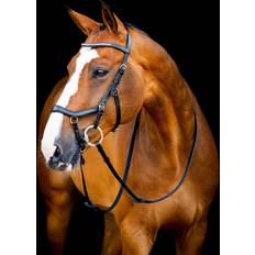 Trensen & Zubehör Horseware Ireland Unisex-Erwachsene Micklem Diamante Competit Zügel, Schwarz