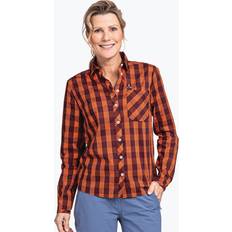 Damen - Polyamid Hemden Schöffel Blouse Silba rot