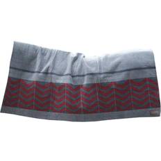 Mantas para Caballos Aucune Manta Polar Pesada Kentucky Horsewear, Grey/Dark Red, 210X200