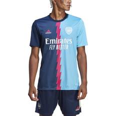 T-shirts adidas 2023 Arsenal Pre-Match Jersey Navy-Magenta-Sky Rush