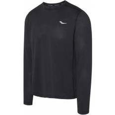 Saucony Men's Stopwatch LS Top - Black