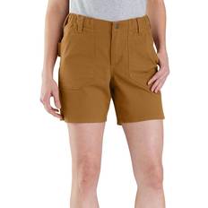 Carhartt S Shortsit Carhartt Relaxed Fit Canvas Work Short - Ruskea