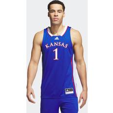 Adidas NBA Game Jerseys adidas Men's Kansas Jayhawks Blue Swingman Jersey