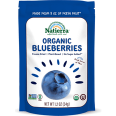 Dried Fruit Natierra Organic Freeze-Dried Blueberries 34g 1pack