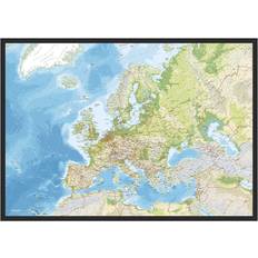 Europe map Incado Classic Europe Map Vægdekorationer 100x70cm