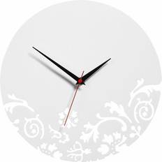 Acrylic Wall Clocks Premier Housewares Maison White Acrylic Wall Clock 30cm