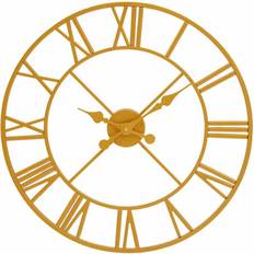 Interior Details Premier Housewares Interiors Vitus Gold Finish Wall Clock