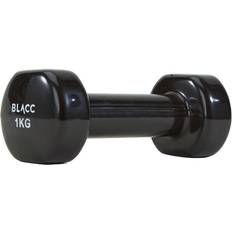 Dumbbells BLACC Dumbbell 1 Kg Black, Unisex, Equipo, equipo de entrenamiento, ONESIZE