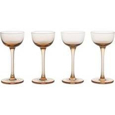 Recipientes de Cocina Ferm Living Host Likörglas 4er Set 30x15x5,6 cm - Blush/BxHxT Recipiente de Cocina