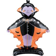 PartyDeco Stehender folienballon dracula 64x81cm halloween ballons