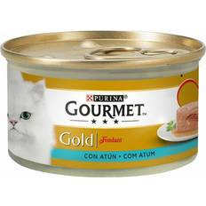 Purina Mascotas Purina Gourmet Gold Fondant Con Atún 24 Latas De 85g