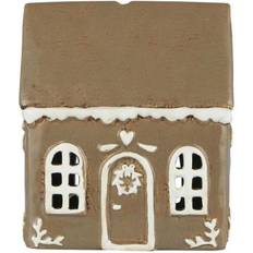 Bruna - Trä Juldekorationer Ib Laursen Pepparkakshus För Värmeljus Julpynt