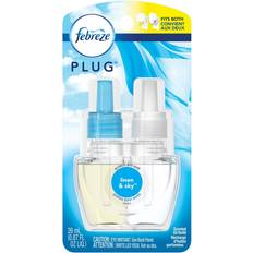 Bathroom Cleaners Febreze Plug Air Freshener Refills Linen And Sky 0.9fl oz